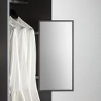 Hafele Reflect02 455x40x565 mm Beyaz Raylı Ayna