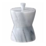 Hafele White Marble Pamuk Kutusu, Açık Gri Ve Beyaz Renk