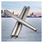 Hafif Hizmet Tipi Paslanmaz Çelik Konveyör Rulo Seti - 2 '' ve 1.5 '' Çap, 2/3'lü Paket, Galvanizli Çelik Boru, Ticari ve Endüstriyel Kullanım için İdeal, 800MM Uzunluk