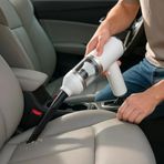 Hafif Kablosuz Mini Vakum – 7.4V Güçlü Motor, 4’Ü 1 Arada Uç Seçeneği, Hepa Filtreli, Araba, Klavye, Evcil Hayvan Tüyü Ofis Temizliği İçin İdeal