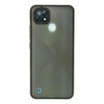 Hafk HFK-C8683140201135 Mey İthalat® Realme C21 Kılıf Montreal Silikon Kapak - Siyah