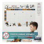 Haftalık Ders Programı, Yüzeye Zarar Vermeyen Sihirli Inovatif Akıllı Kağıt, Ders Planlayıcı