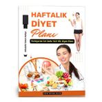 Haftalık Diyet Planı Yaz-Sil (Silinebilir Kalem Hediye)