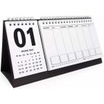Haftalık Planlamalı 2026 Masa Takvimi - -- - 25x7cm