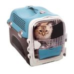 Hagen Catit CabRio Carrier Cherry Turkuaz 51x33x35 cm Kedi Taşıma Çantası