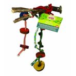 Hagen Living World Ahşap Oyuncaklı Dal Tünek 22 Cm