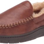 Haggar Erkekler Venedik Terlik Kapalı/Açık Ev Ayakkabı Bellek Köpük Konfor ile, Pürüzsüz Tan, X-Large
