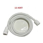 Hagiki (12 Adet) 1,5 Metre Pvc Duş Hortumu Uzun Ömürlü