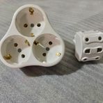 hagiki 2 li set golyat 3 Gözlü Topraklı Golyat ve 5 Gözlü topraksız Priz Çoğaltıcı Set