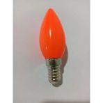 hagiki (3 Adet) LED 1 WATT TURUNCU E 14 DUY GECE LAMBASI AMPULÜ 50/60 Hz. 220 volt (3 Adet)