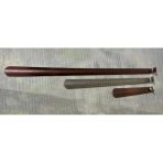 Hagiki (3Lü Set) 3 Boy Döküm Boyalı Metal Kerata Ayakkabı Çekeceği 40+50 Ve 60Cm