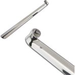 Hagiki 63CM Uzun Kerata Ayakkabı Çekeceği Metal Kalın Çelik Kerata Krom 63CM