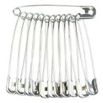 Hagiki No 6 Çengelli Iğne 6,5 cm 12 Adetli Çelik Çatal Iğne (1 Set)