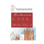 Hahnemühle 5642410 Britannia Rough 300 gr 24x32 cm 12 Yaprak Sulu Boya Blok
