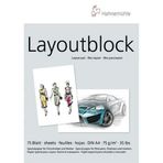 Hahnemühle Layoutblock 75 gr A4 75 Yaprak Marker Pad