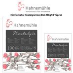 Hahnemühle Nostalgie 190 gr 50 Yaprak Eskiz Blok