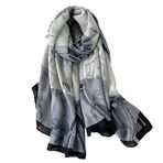 Haibing Atkı Atkısı Kış Kadın Eşarp Baskı Pamuklu Başörtüsü Eşarp Şal Sarar Pashmina Boyun Eşarp Eşarp Şal (Color : YM157-2, Size : 180x90cm)
