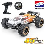 Haiboxing 1/16 45 Km+ Sürat Destroyer RTR Elektrikli 4WD Brushless Fırçasız Truck Turuncu Uzaktan Kumandalı Model Araba