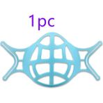 Haicheng Shop 1 Adet Mavi Stil 3D Ağız Maskesi Destek Maskesi Iç Braket Solunum Yardımı Iç Ped Braketi Maske Tutucu Nefes Vana Filtreleri Malzemeleri (Yurt Dışından) - Renkli