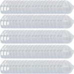 Haicheng Shop 100 Adet Tarzı Adet 3D Yeniden Kullanılabilir Diy Yüz Maskesi Tutucu Ruj Koruma Braketi Dahili Koruyucu Destek Pürüzsüz Solunum (Yurt Dışından) - Renkli