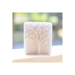 Haicheng Shop 11 4X4CM Stili 1 Adet Mektup Ağacı ve Çiçek Desenli Mini Diy Sabun Pul Diy El Yapımı Sabun Pulları Beyaz Reçine Sabun Bölüm Kişilik (Yurt Dışından) - sabun yapımı - Renkli