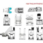 Haicheng Shop 11 Adet Çanta Tarzı Adet Dikiş Makinası Baskı Ayağı Set Kutulu Brother Singer Janom Dikiş Makinaları Ayak Aletleri Aksesuar Dikiş Aleti (Yurt Dışından) - Renkli