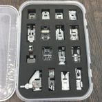 Haicheng Shop 16 Adet Tarzı Toyota Brother Singer Janome Için Dikiş Makinesi Ayak Seti Yerli Dikiş Parçası Aracı Terzi Baskı Metal Baskı Ayağı Adet (Yurt Dışından) - Renkli