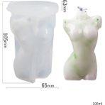 Haicheng Shop 17 110ML Tarzı Diy Büyük Boy Sabun Alçı El Yapımı Mum Kadın Insan Kadın Vücudu Tanrıça Gövde Silikon Kalıp 10CM 13CM 15CM 21CM (Yurt Dışından) - Mum Yapımı - Renkli
