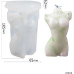 Haicheng Shop 17 110ML Tarzı Kadın Vücut Sanatı Mum Kalıbı Insan Mum Aracı Sabun Kalıbı Dıy Mum El Yapımı Kalıp (Yurt Dışından) - Mum Yapımı - Renkli
