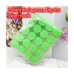 Haicheng Shop 25 Mmft YEŞIL40 Çift Stili Velcros Dot Sticker Çok Renkli Yapışkanlı Raptiye Naylon Cırt Cırtlı Etiket Yuvarlak Güçlü Kendinden Yapışkanlı Raptiye Bandı (Yurt Dışından) - NO:1