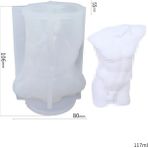 Haicheng Shop 3 117ML Tarzı Kadın Vücut Sanatı Mum Kalıbı Insan Mum Aracı Sabun Kalıbı Dıy Mum El Yapımı Kalıp (Yurt Dışından) - Mum Yapımı - Renkli