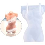 Haicheng Shop 5,7x8,4 cm Stili Vücut Şekli Silikon Kalıp Dıy Kristal Epoksi Reçine Mum Kalıp El Sanatları Takı Dekorasyon Aksesuarları Insan Şekli Araçları (Yurt Dışından) - Mum Yapımı - Renkli