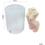 Haicheng Shop 6 85ML Tarzı Diy Büyük Boy Sabun Alçı El Yapımı Mum Kadın Insan Kadın Vücudu Tanrıça Gövde Silikon Kalıp 10CM 13CM 15CM 21CM (Yurt Dışından) - Mum Yapımı - Renkli