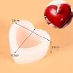 Haicheng Shop 7.9cm Stili Dıy 3D Mum Kalıp El Yapımı Aromaterapi Soya Balmumu Mum Silikon Kalıp Alçı Mumlar Kalıp Uv Epoksi Reçine Sabun Kalıpları Ev Dekor (Yurt Dışından) - Mum Yapımı - Renkli