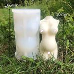 Haicheng Shop 9.5cm-27 Tarzı cm Büyük Boy Insan Vücudu Mum Silikon Kalıp Dıy Kokulu Mum Sabun Yapımı Aracı Mum Kalıpları Ev Dekorasyon Malzemeleri (Yurt Dışından) - Mum Yapımı - Renkli
