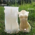 Haicheng Shop 9cm-15 Tarzı cm Büyük Boy Insan Vücudu Mum Silikon Kalıp Dıy Kokulu Mum Sabun Yapımı Aracı Mum Kalıpları Ev Dekorasyon Malzemeleri (Yurt Dışından) - mum yapımı - Renkli