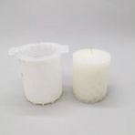 Haicheng Shop Arnavut Kaldırımlı Doku Stili Dıy Silindir Silikon Kalıp Epoksi Reçine Mum Kalıbı Aromaterapi Mumları Balmumu Kalıpları Kil Alçı El Sanatları Döküm Kalıp Ev Dekor (Yurt Dışından) - Mum Yapımı - Renkli