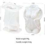 Haicheng Shop B Tarzı Melek Silikon Mum Kalıp Dolgun Kadın Sabun Kalıp Güzel Insan Vücudu Mum Yapma Aracı Hamile Kadın Aroma Kalıp Ev El Sanatları (Yurt Dışından) - Mum Yapımı - Renkli