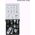 Haicheng Shop Baskı Ayağı 11 Takım Stili Baskı Ayağı Dikiş Makinesi Ayakları Overlok Aksesuarları Ev Aletleri Janome Örgü Çok Işlevli Kiti Ev Şarkıcısı Brother (Yurt Dışından) - Renkli
