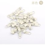 Haicheng Shop Bej Tarzı 100 Adet 3 # Fermuar Kaydırıcılar Dıy Fermuar Çektirme Kafası Metal Fermuar Kafası Adet Giyim Çantaları Ev Tekstili Dikiş Terzi Aksesuarı (Yurt Dışından) - Renkli - No: 1