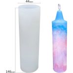 Haicheng Shop Ben Stil Dıy Armut Şekilli Mum Kalıp 3D Plastik Çizgili Konik Kalıp Soya Balmumu Mum Kalıp El Yapımı Sabun El Sanatları Süsler Fondan Kalıp (Yurt Dışından) - Mum Yapımı - Renkli
