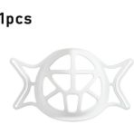 Haicheng Shop Beyaz 1 Adet Tarzı Gösteri Olarak Silikon 3D Ağız Maskesi Destek Maskesi Iç Braket Solunum Yardımı Iç Ped Braketi Maske Tutacağı Nefes Alabilir Valf Filtreleri (Yurt Dışından) - Renkli