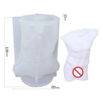 Haicheng Shop Bir Stil Erkek Bayan Modelleri Kokulu Mum Portre Epoksi Kalıp Mum Kalıbı Yaratıcı Silikon Parfüm Mum Kalıbı Alçı Sabun Kalıbı (Yurt Dışından) - mum yapımı - Renkli