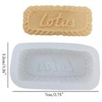 Haicheng Shop Bir Stil Simülasyon Bisküvi Silikon Mum Kalıbı Diy Alçı El Sanatları Kalıp El Yapımı Sabun Yapımı Kek Çikolatalı Kurabiye Aracı Ev Dekorasyonu (Yurt Dışından) - Mum Yapımı - Renkli