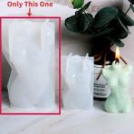 Haicheng Shop Büyük 05 Stili 3D Çekici Insan Vücudu Silikon Mum Kalıbı Dıy Portre Aromatik Mum Yapımı Alçı Sabun Reçine Kalıp Hediyeler Ev Dekor Zanaat (Yurt Dışından) - Renkli