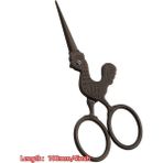 Haicheng Shop Çikolata Rengi Stili Kanaviçe Retro Vintage Veya Antik Kuyruk Nakış ve Dikiş Veya Iğne Oya Veya Kumaş Kesme Makas (Yurt Dışından) - Renkli - No: 1