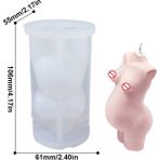 Haicheng Shop D Stili Erkek Bayan Modelleri Kokulu Mum Portre Epoksi Kalıp Mum Kalıbı Yaratıcı Silikon Parfüm Mum Kalıbı Alçı Sabun Kalıbı (Yurt Dışından) - mum yapımı - Renkli