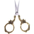 Haicheng Shop Deve Tarzı Avrupa Retro Oyma Terzilik Veya Dikiş Makası Antika Eski Paslanmaz Çelik Veya Terzi Iğne Oyaları (Yurt Dışından) - Renkli