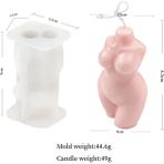 Haicheng Shop E Stili Melek Silikon Mum Kalıp Dolgun Kadın Sabun Kalıp Güzel Insan Vücudu Mum Yapma Aracı Hamile Kadın Aroma Kalıp Ev El Sanatları (Yurt Dışından) - Mum Yapımı - Renkli