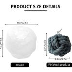 Haicheng Shop F Tipi Kalıp Stili 1 Takım Iskandinav Insan Yüzü Silikon Mum Kalıp Dıy El Yapımı Aromaterapi Mum Alçı Süsler Portre Heykel Kalıp (Yurt Dışından) - Mum Yapımı - Renkli